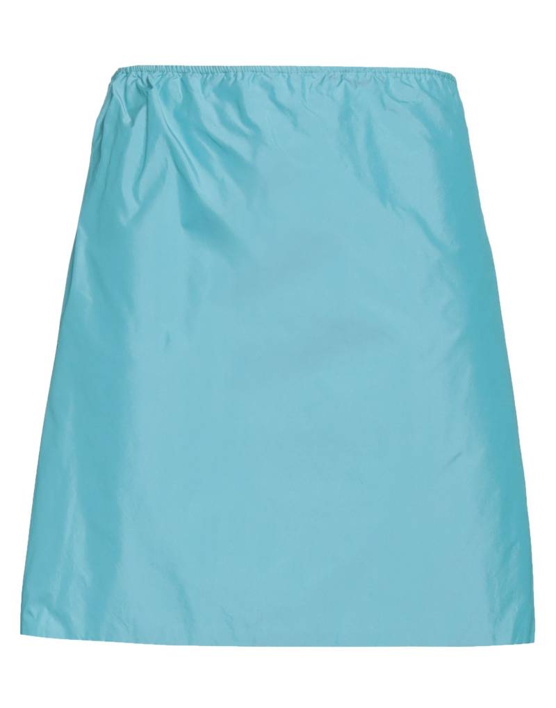 MSGM Minirock Damen Tūrkis von MSGM