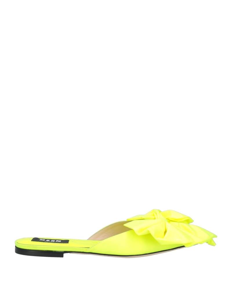 MSGM Mules & Clogs Damen Gelb von MSGM