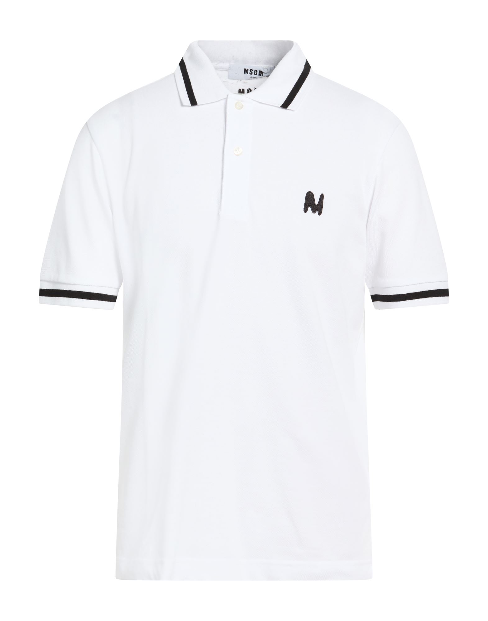 MSGM Poloshirt Herren Weiß von MSGM