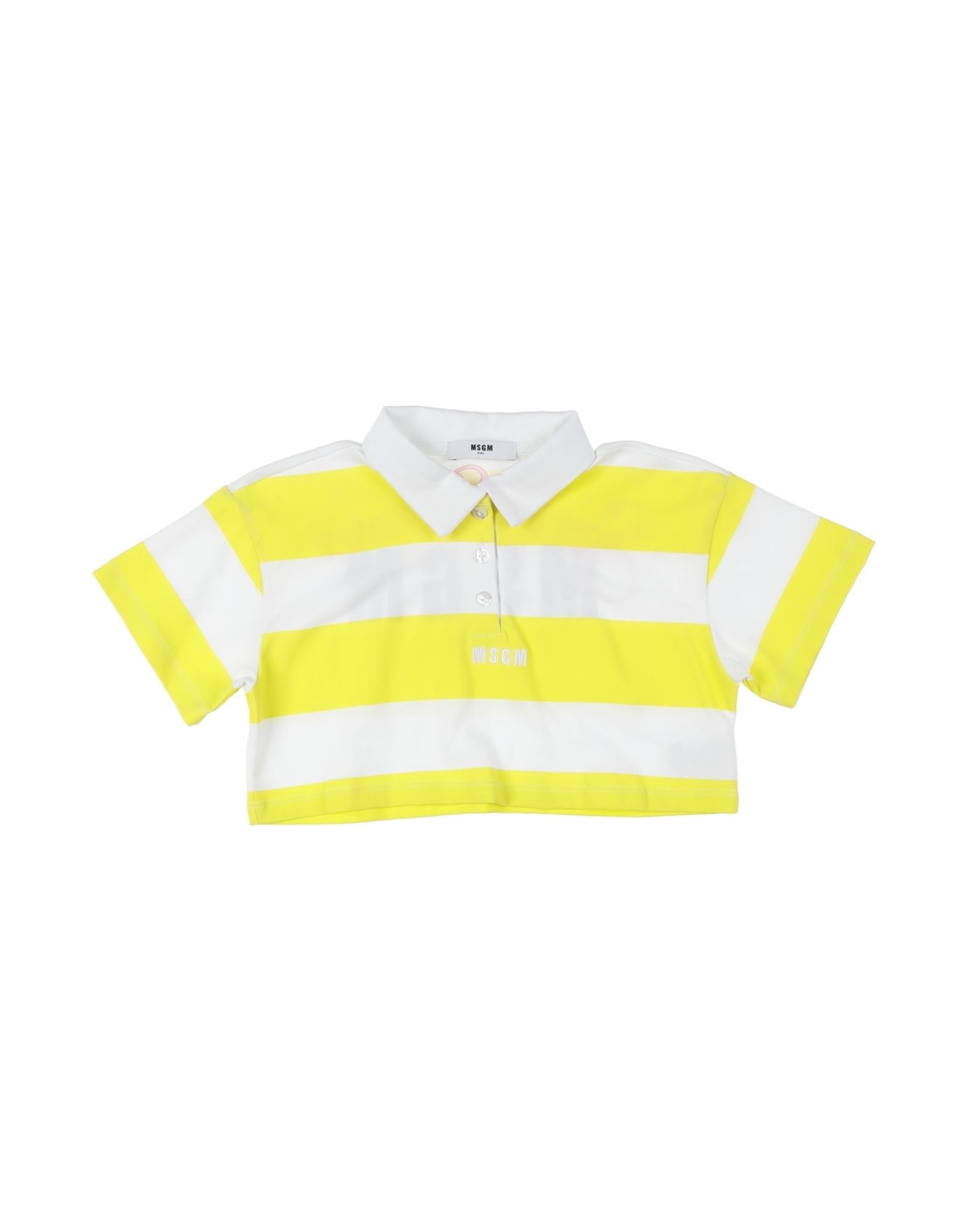 MSGM Poloshirt Kinder Hellgelb von MSGM