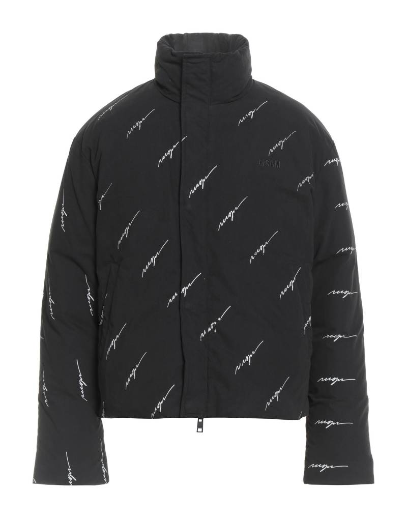 MSGM Pufferjacke & Daunenjacke Herren Schwarz von MSGM