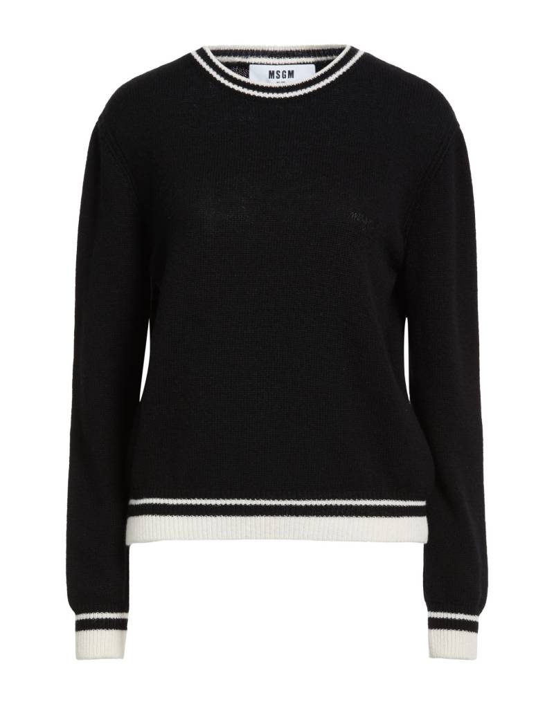 MSGM Pullover Damen Schwarz von MSGM
