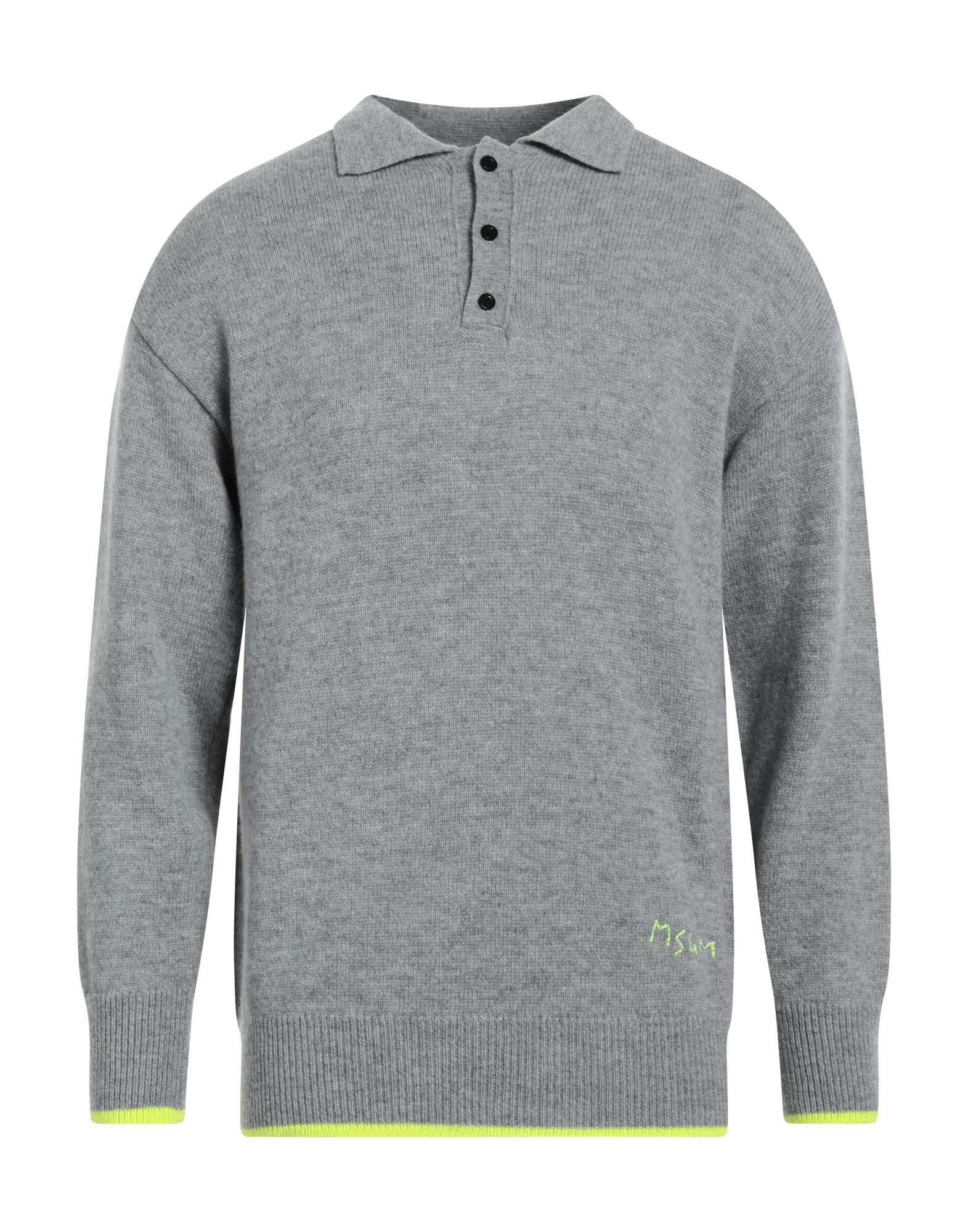 MSGM Pullover Herren Hellgrau von MSGM