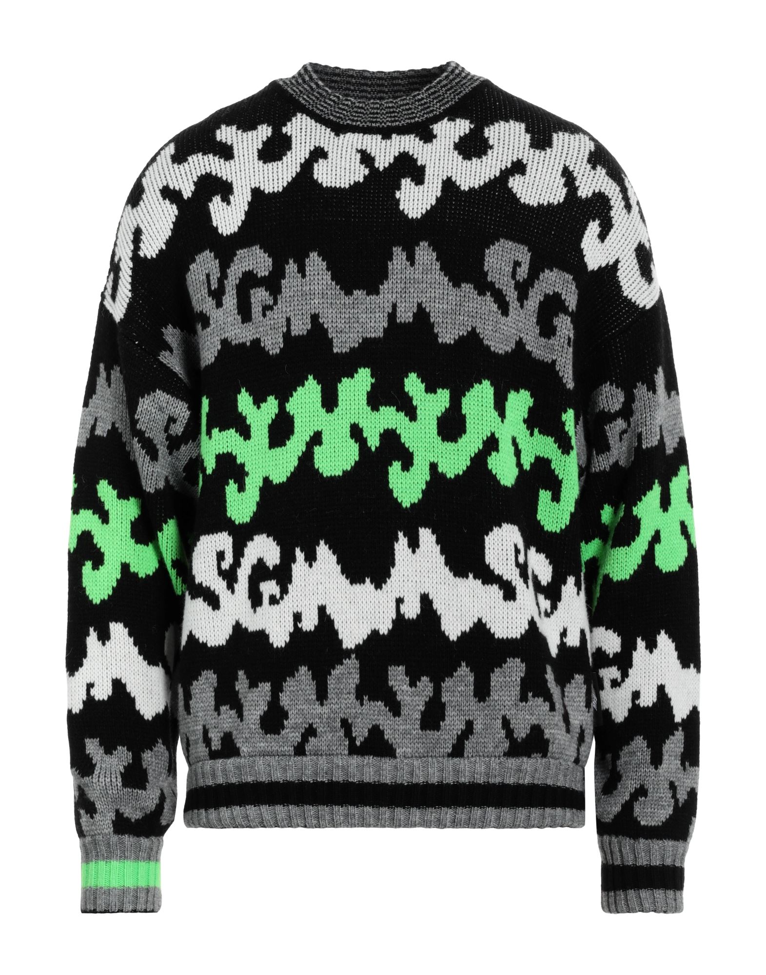 MSGM Pullover Herren Schwarz von MSGM