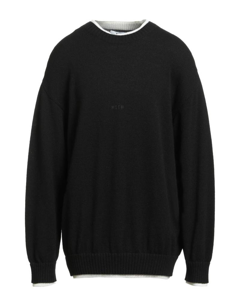 MSGM Pullover Herren Schwarz von MSGM