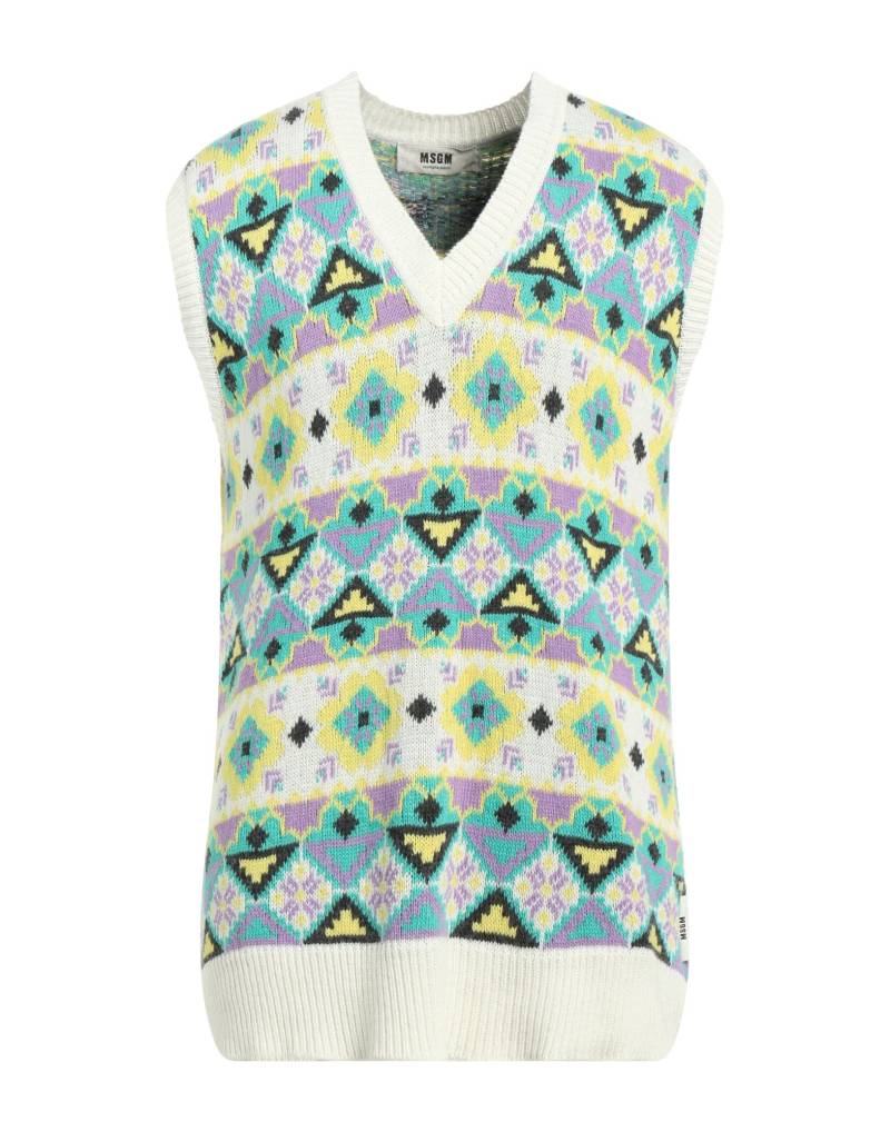 MSGM Pullover Herren Weiß von MSGM