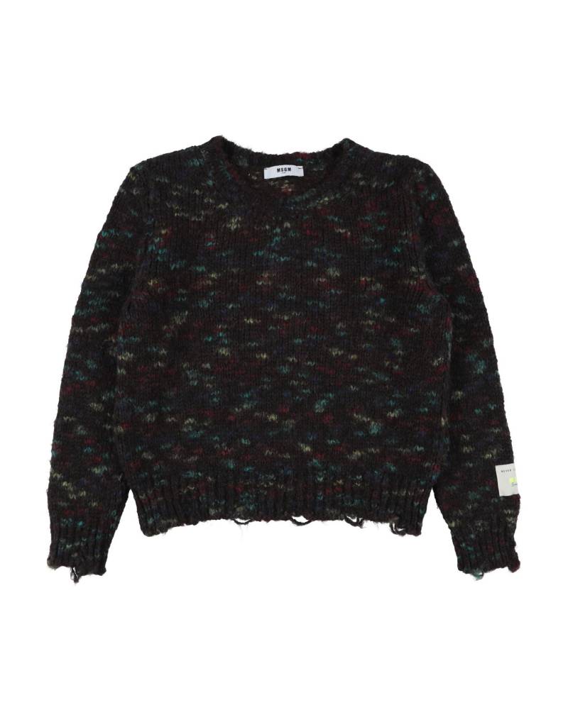 MSGM Pullover Kinder Dunkelbraun von MSGM