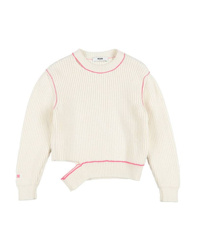 MSGM Pullover Kinder Elfenbein von MSGM