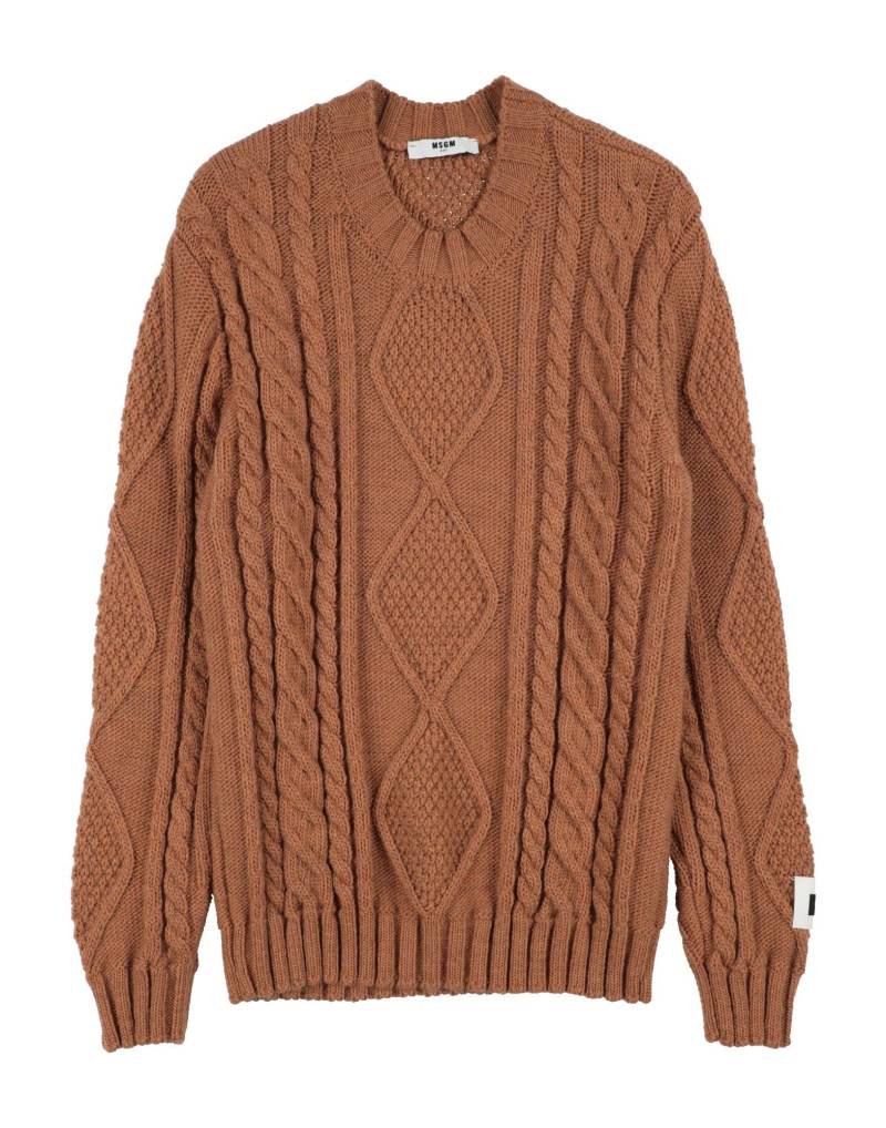 MSGM Pullover Kinder Kamel von MSGM