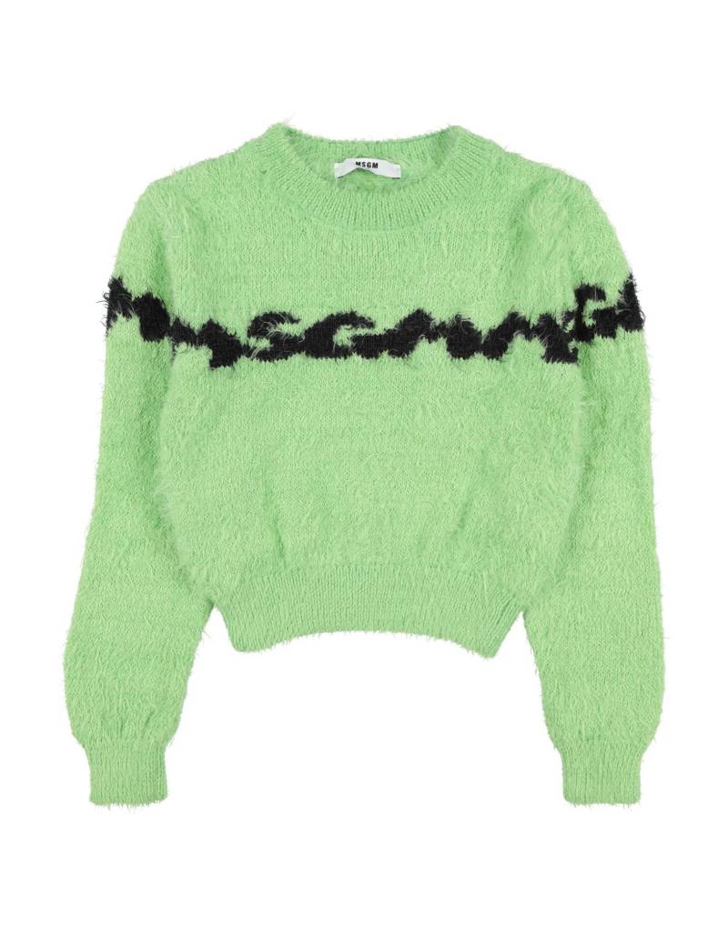 MSGM Pullover Kinder Säuregrün von MSGM