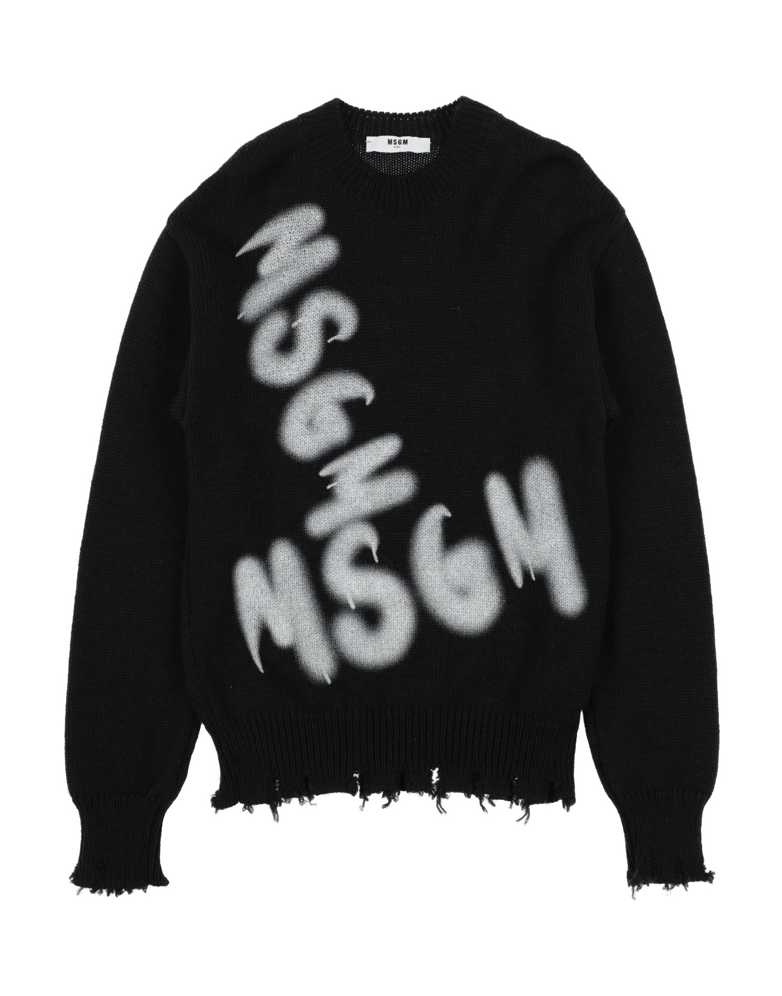 MSGM Pullover Kinder Schwarz von MSGM