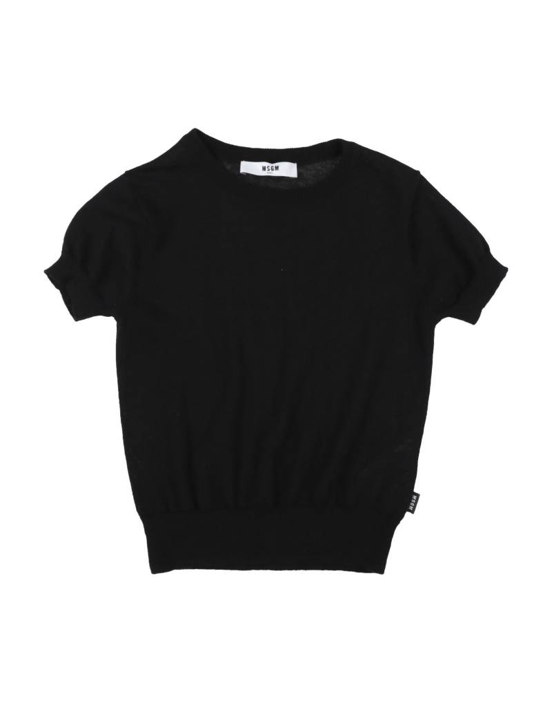 MSGM Pullover Kinder Schwarz von MSGM