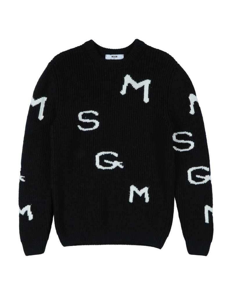 MSGM Pullover Kinder Schwarz von MSGM