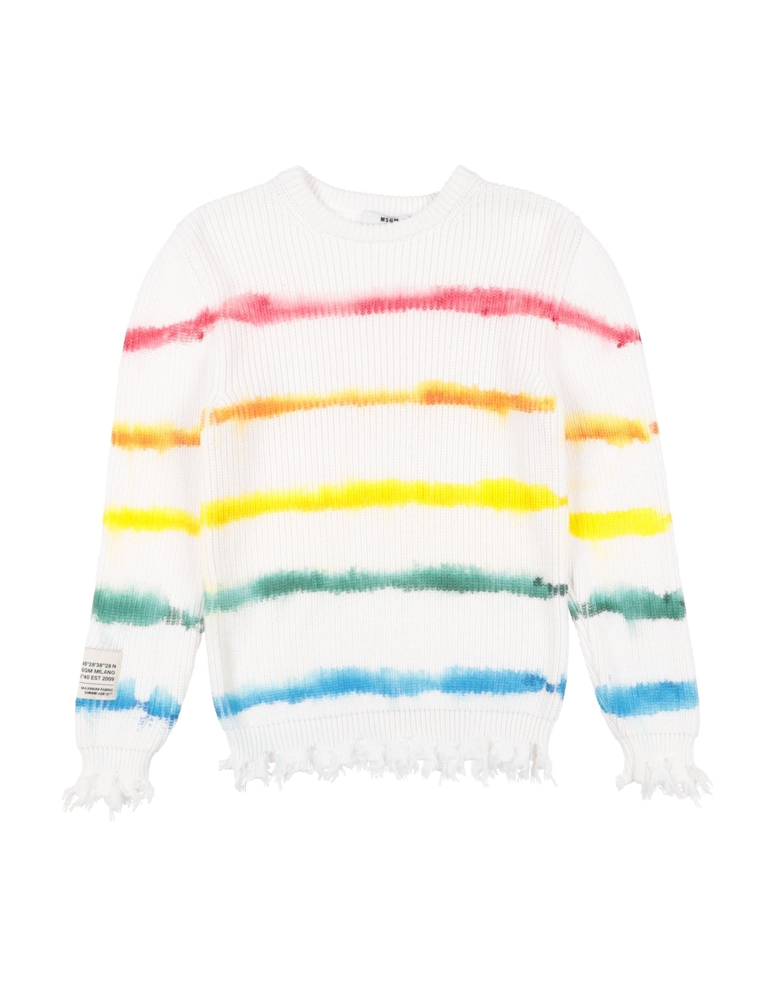 MSGM Pullover Kinder Weiß von MSGM