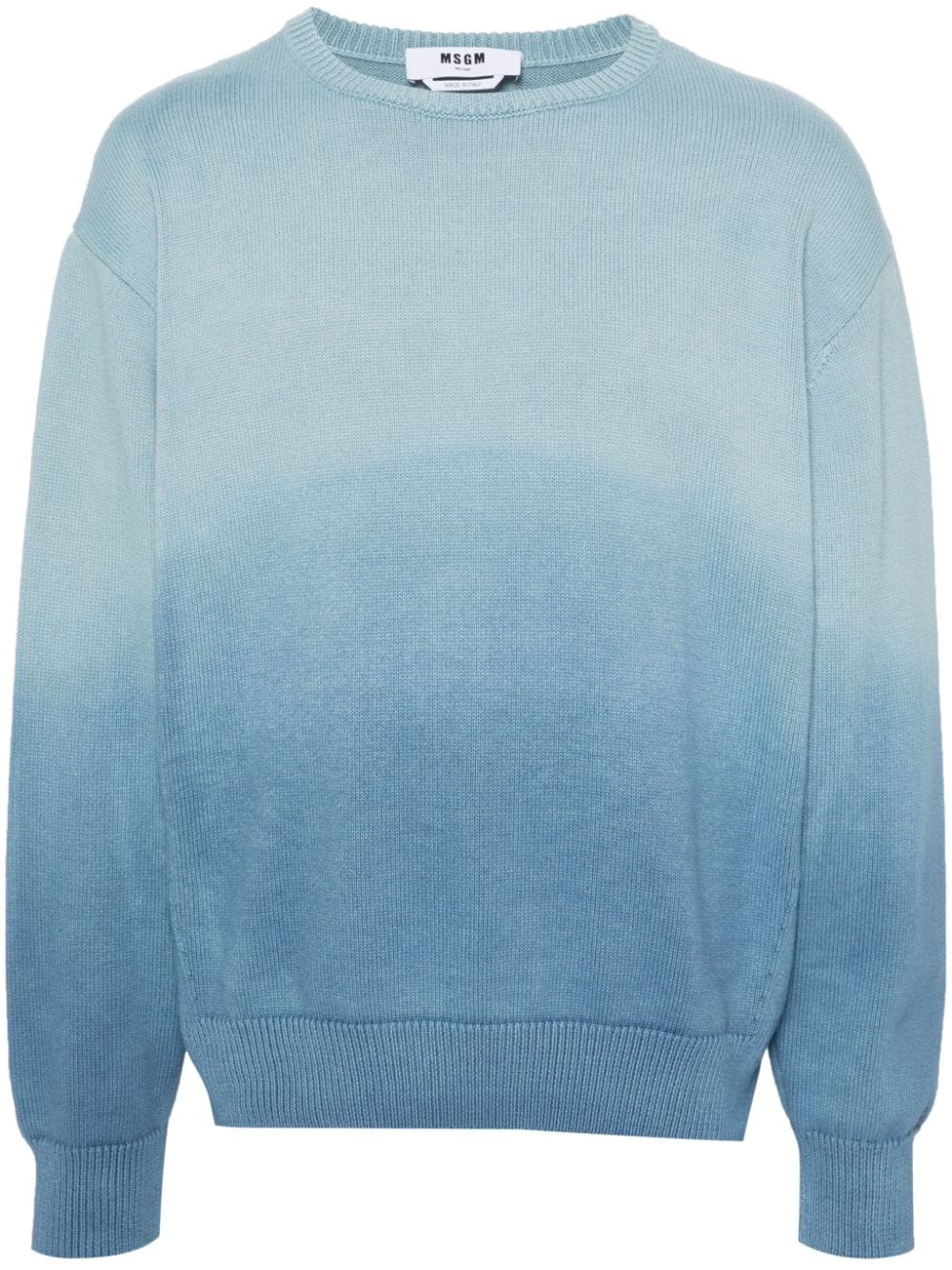 MSGM Pullover mit Ombré-Effekt - Blau von MSGM