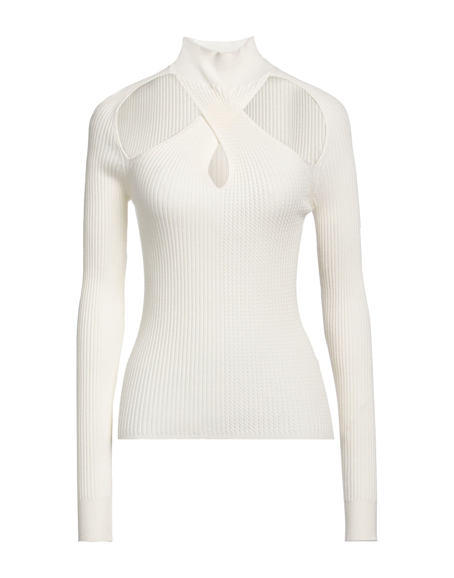 MSGM Rollkragenpullover Damen Elfenbein von MSGM