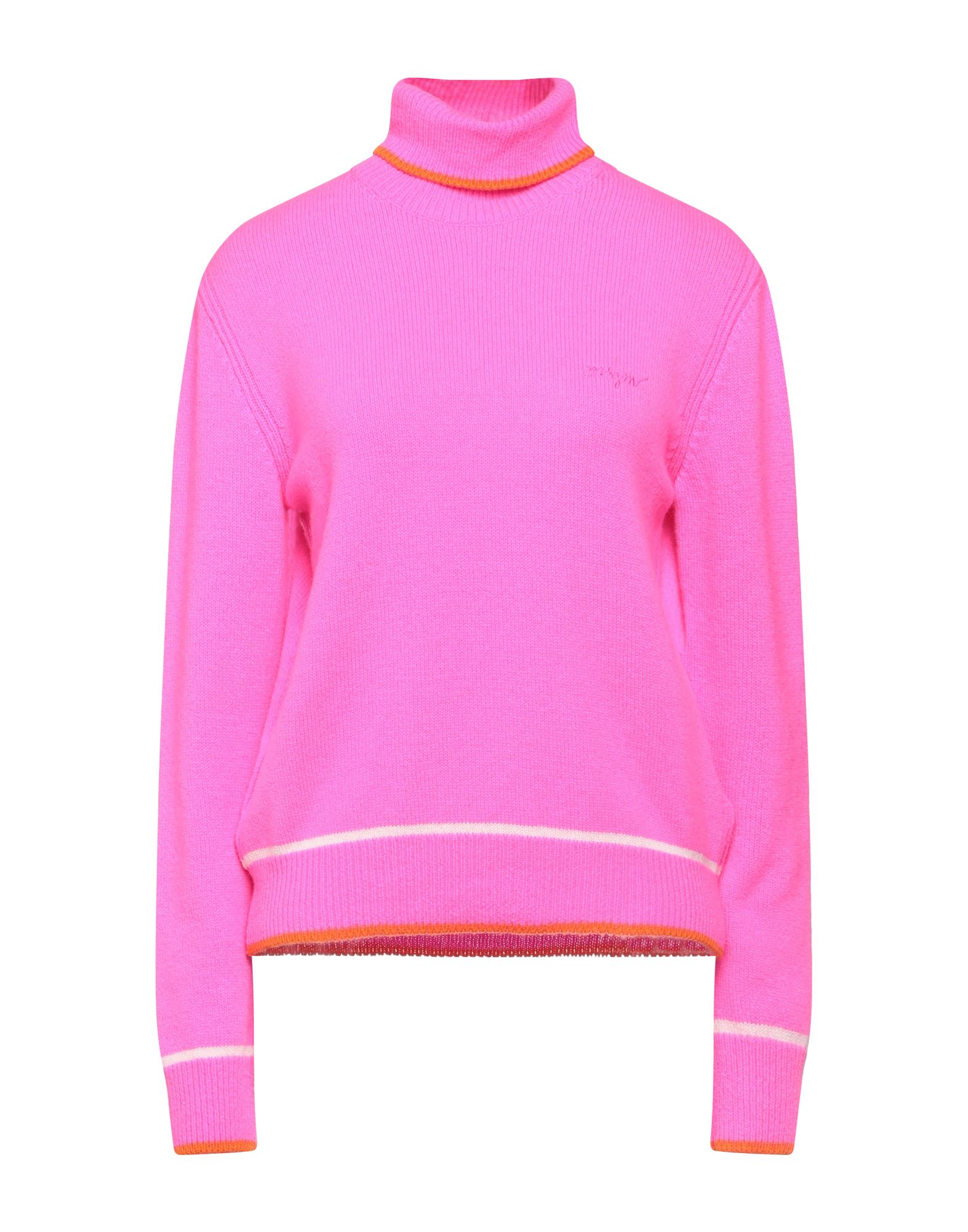 MSGM Rollkragenpullover Damen Fuchsia von MSGM