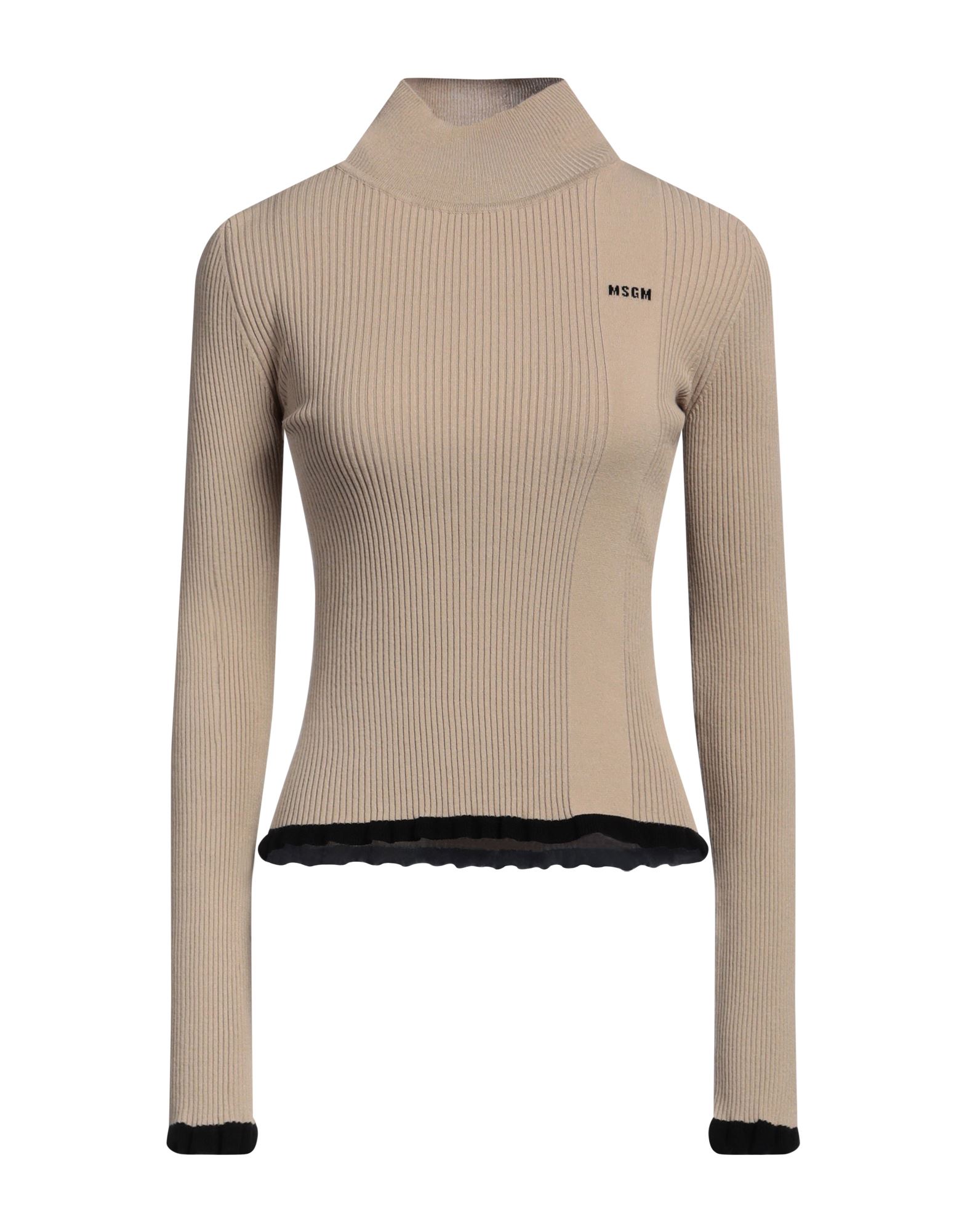 MSGM Rollkragenpullover Damen Sand von MSGM