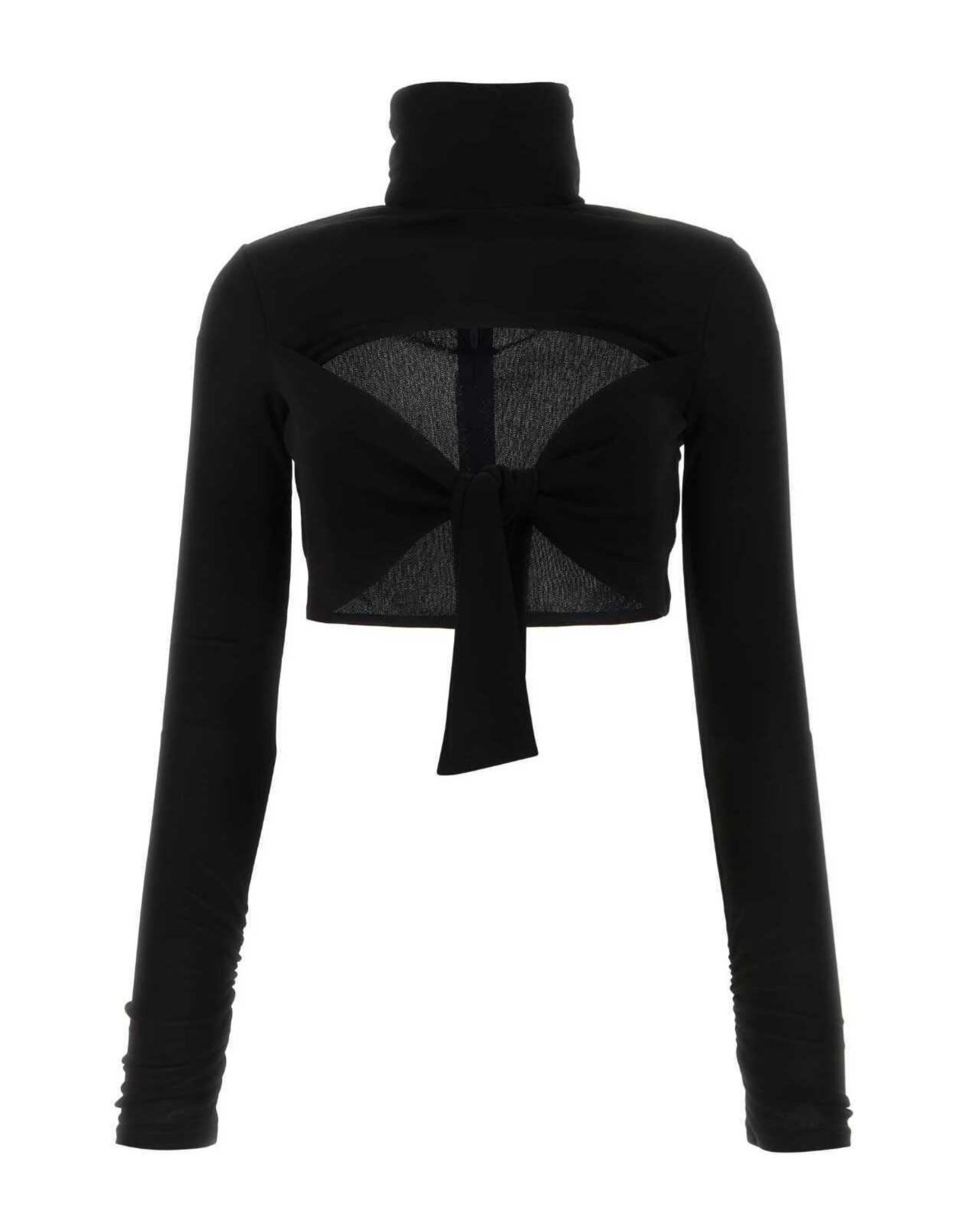 MSGM Rollkragenpullover Damen Schwarz von MSGM