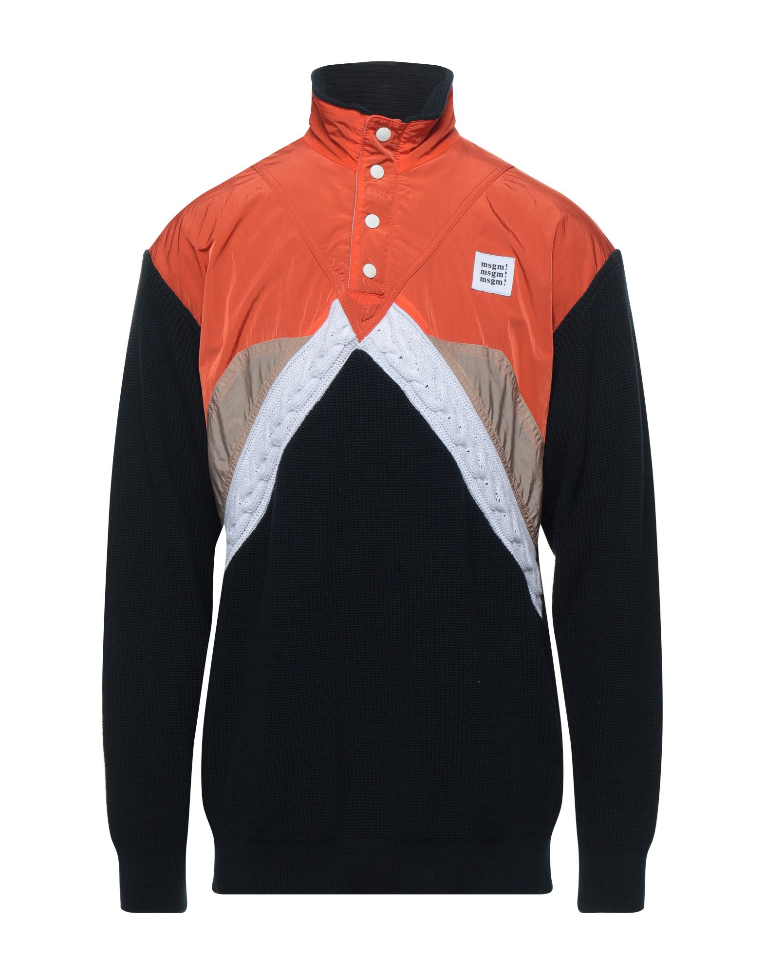 MSGM Rollkragenpullover Herren Orange von MSGM