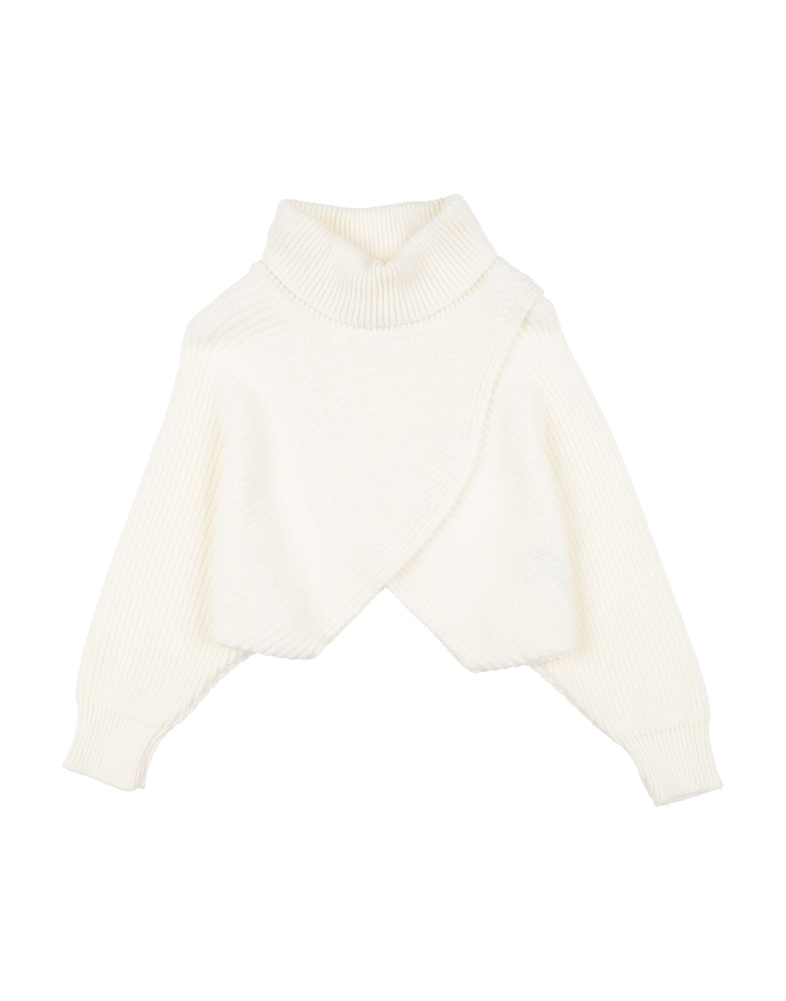 MSGM Rollkragenpullover Kinder Cremeweiß von MSGM