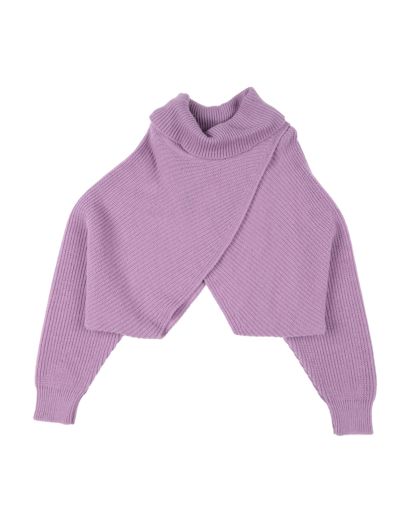 MSGM Rollkragenpullover Kinder Lila von MSGM