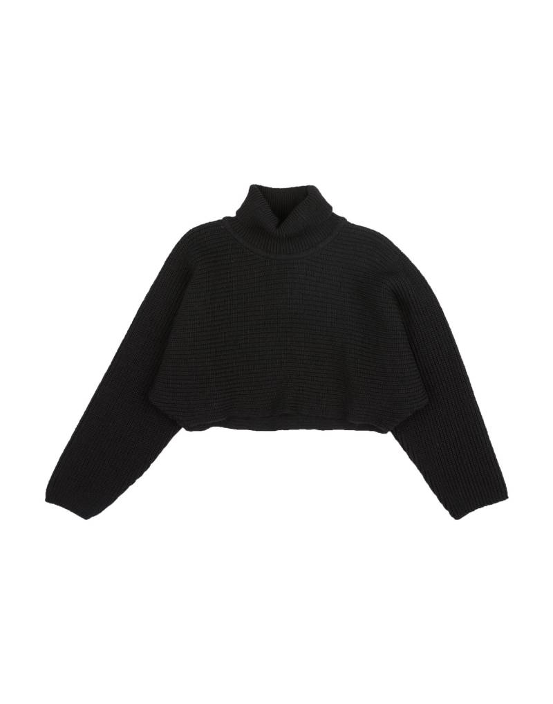 MSGM Rollkragenpullover Kinder Schwarz von MSGM
