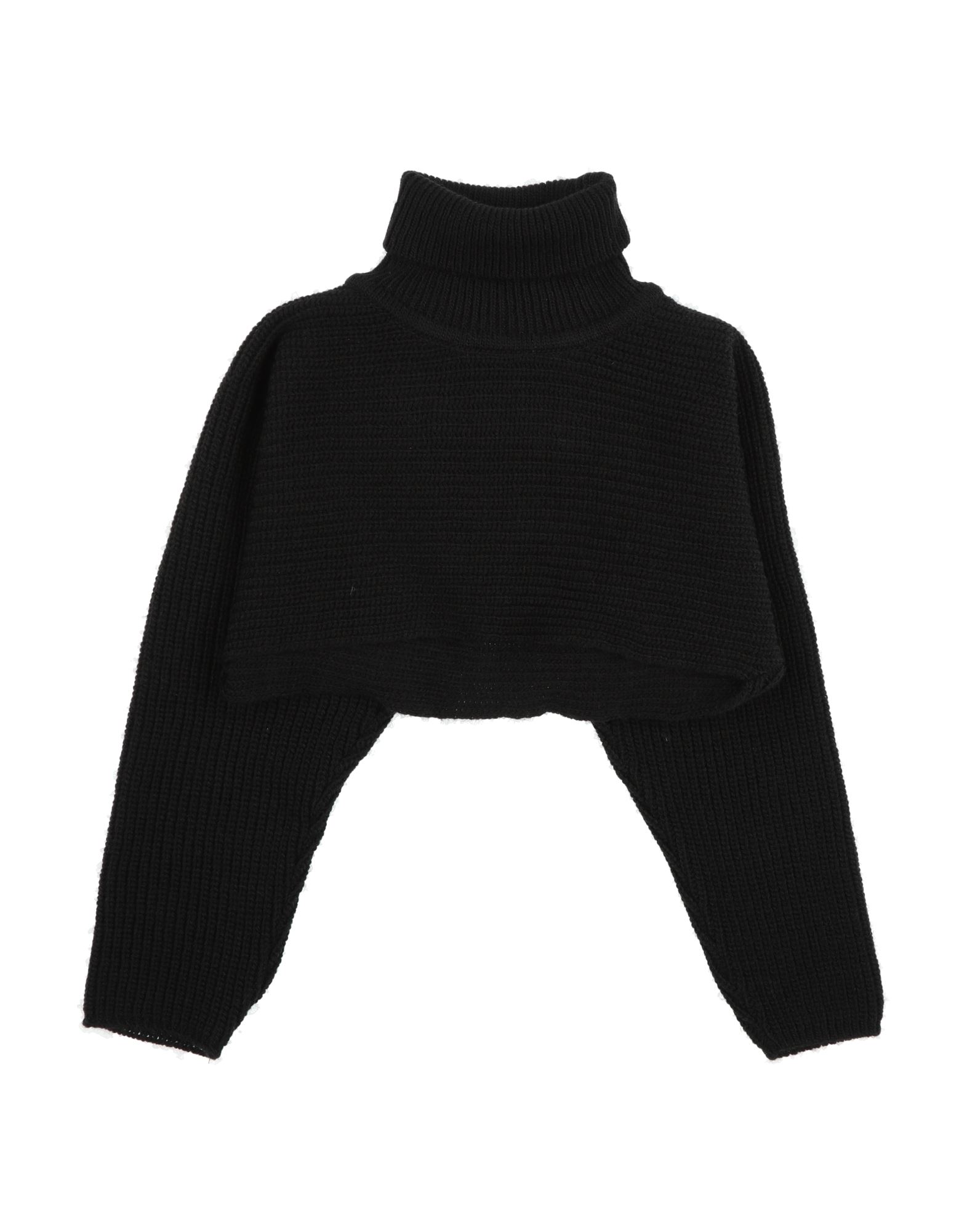 MSGM Rollkragenpullover Kinder Schwarz von MSGM