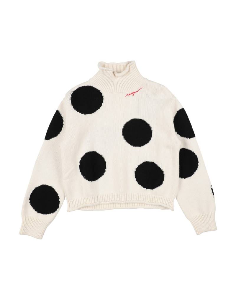 MSGM Rollkragenpullover Kinder Weiß von MSGM