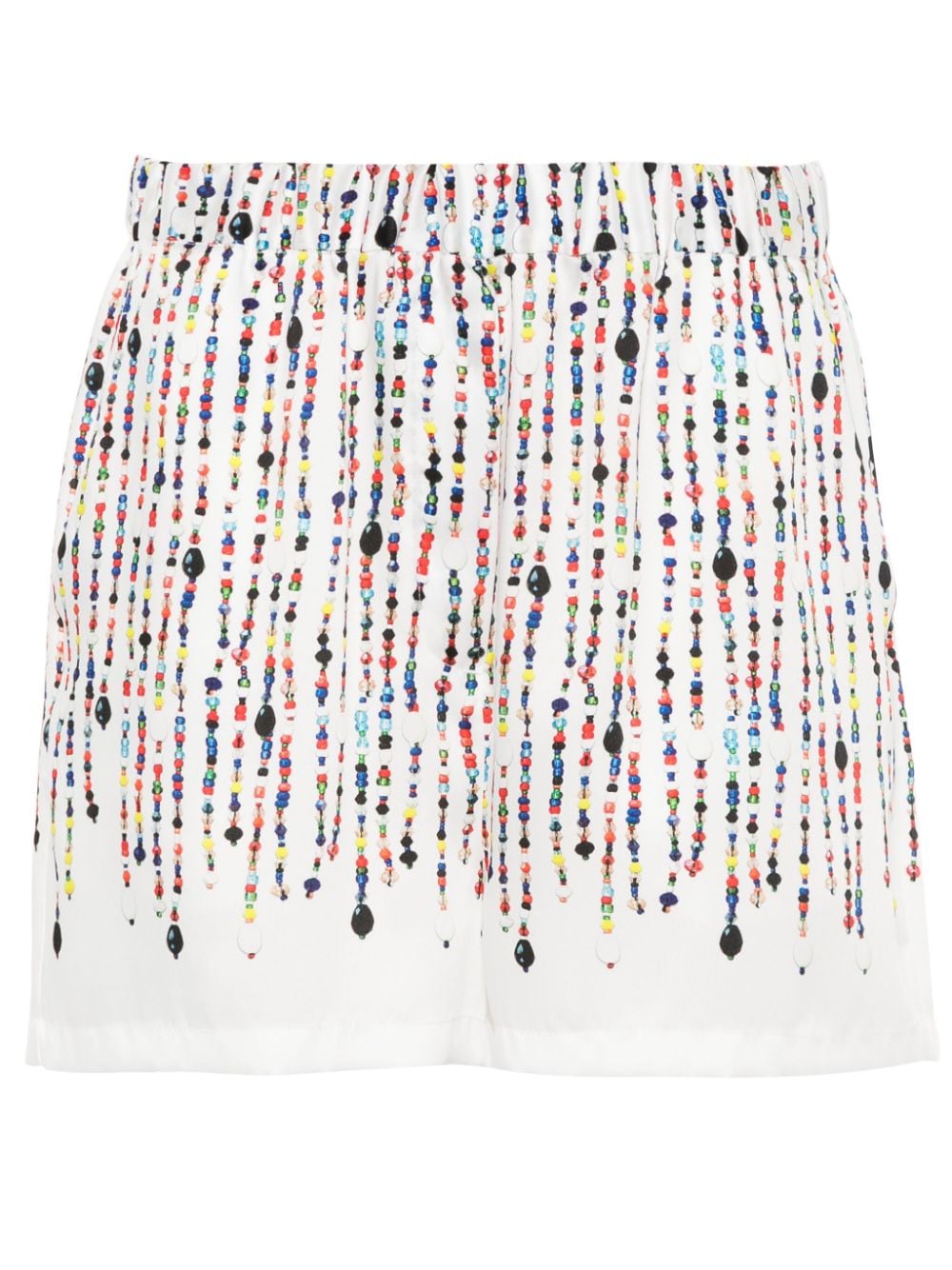 MSGM Shorts mit Perlen-Print - Weiß von MSGM