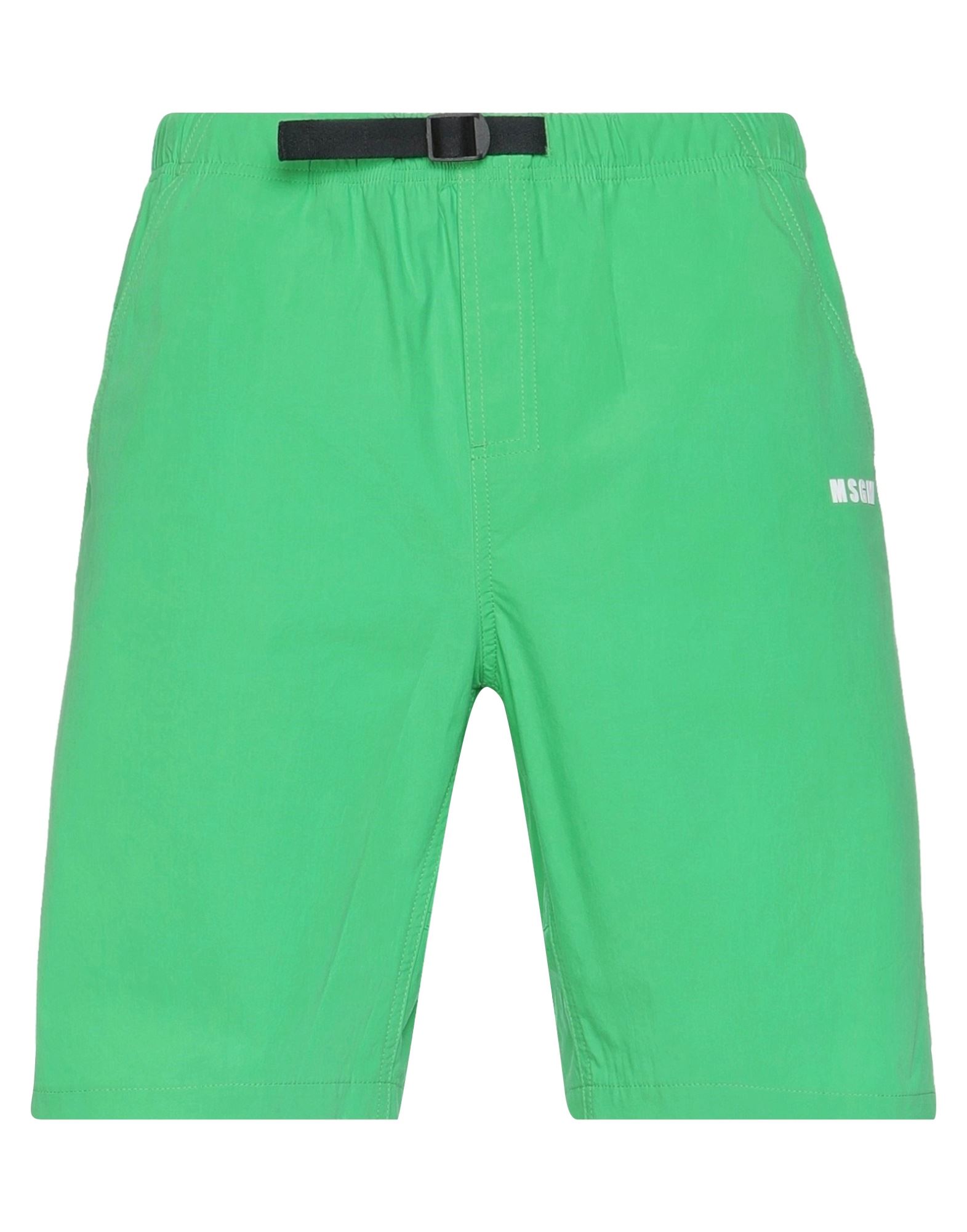 MSGM Shorts & Bermudashorts Herren Grün MSGM Shorts & Bermudashorts Herren Grün von MSGM