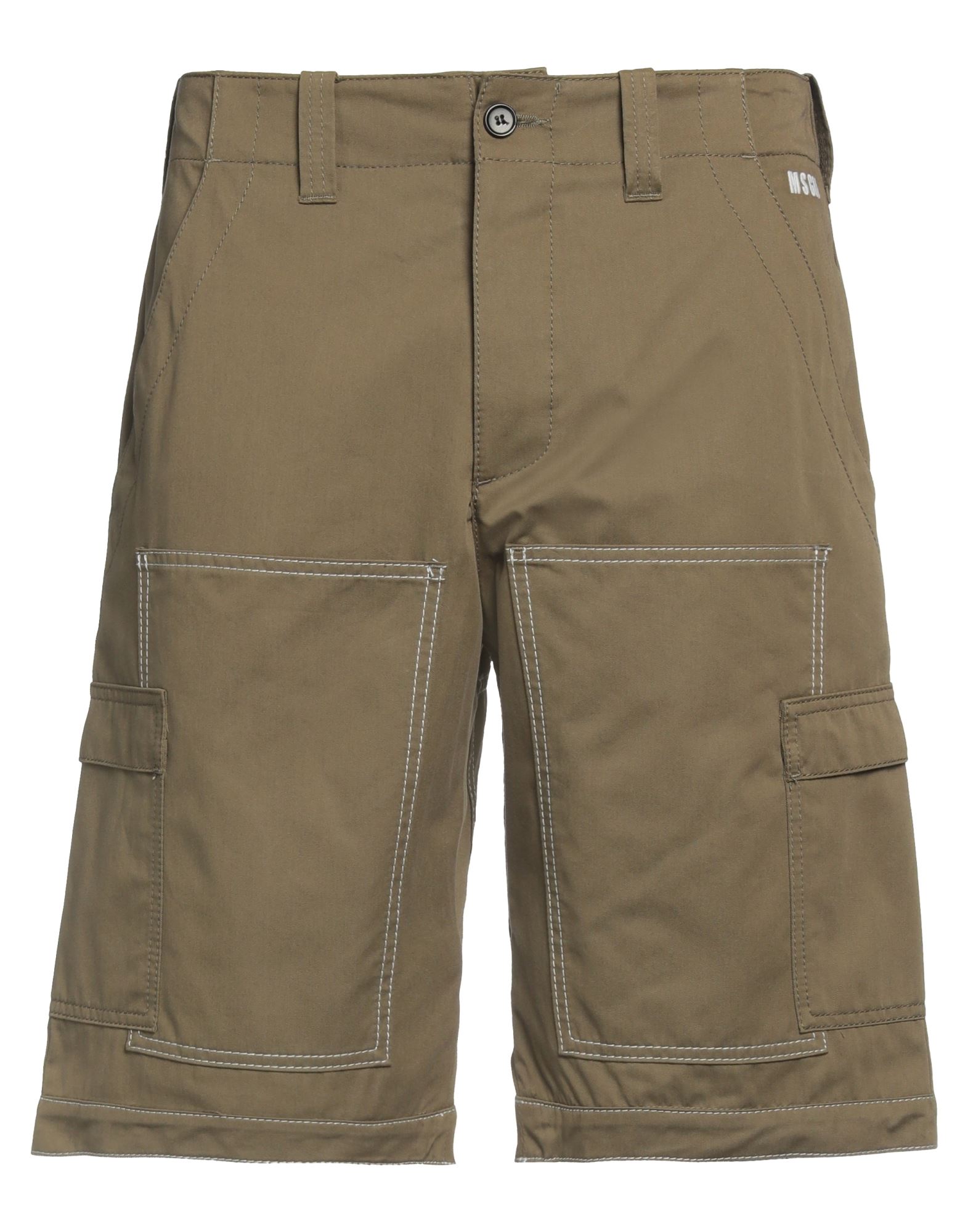 MSGM Shorts & Bermudashorts Herren Militärgrün MSGM Shorts & Bermudashorts Herren Militärgrün von MSGM
