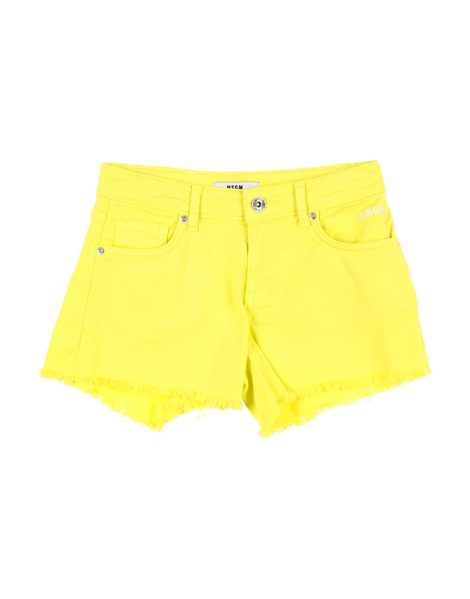 MSGM Shorts & Bermudashorts Kinder Gelb von MSGM