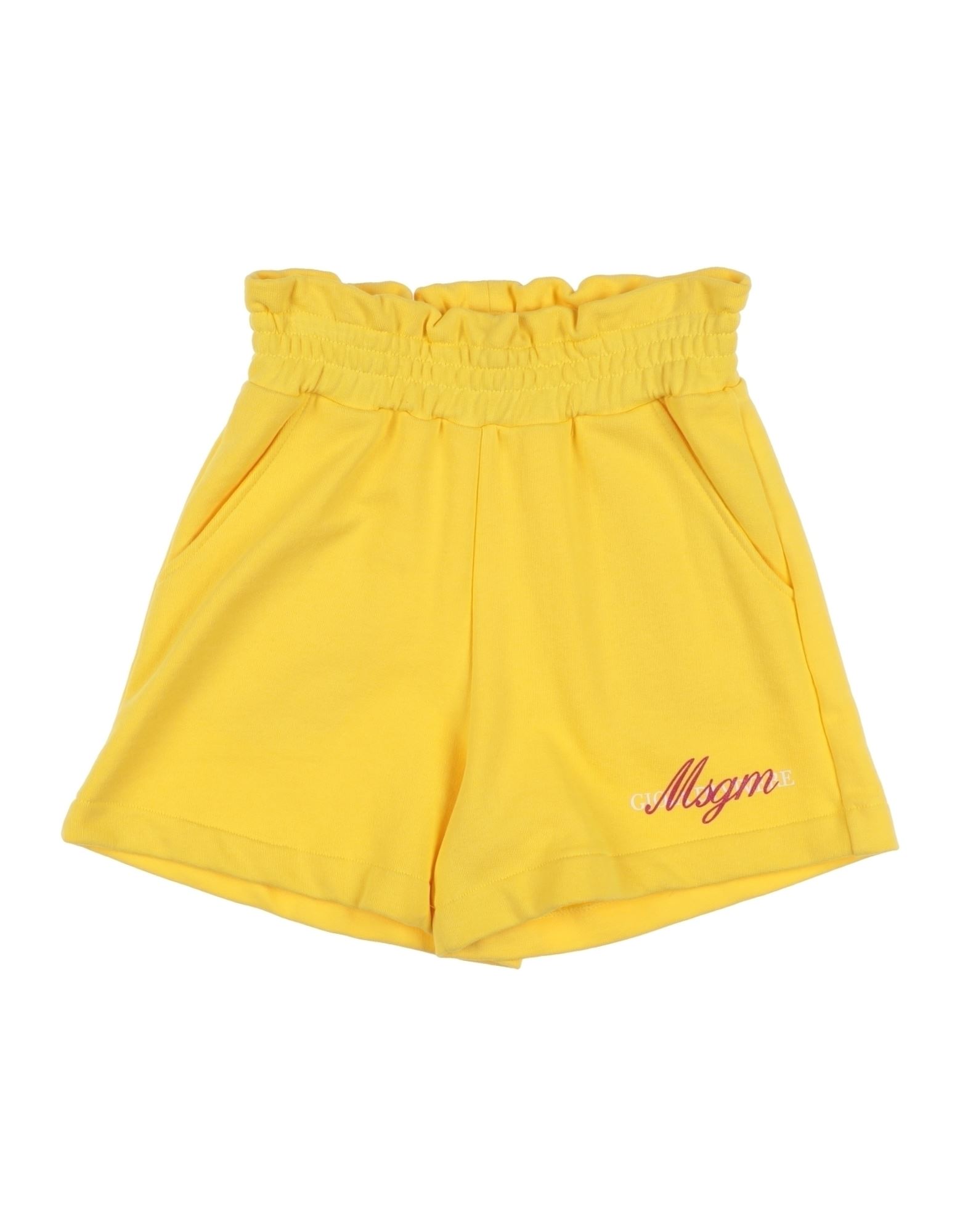 MSGM Shorts & Bermudashorts Kinder Gelb von MSGM