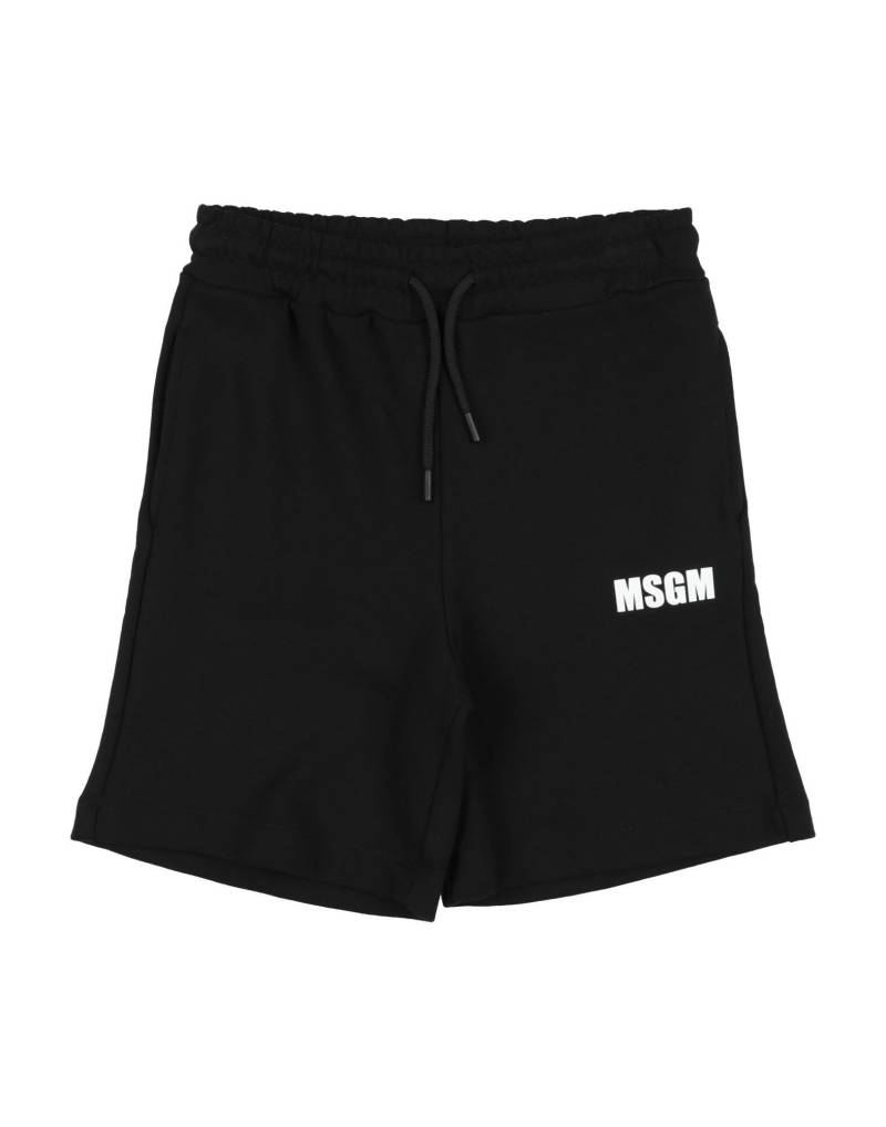MSGM Shorts & Bermudashorts Kinder Schwarz MSGM Shorts & Bermudashorts Kinder Schwarz von MSGM