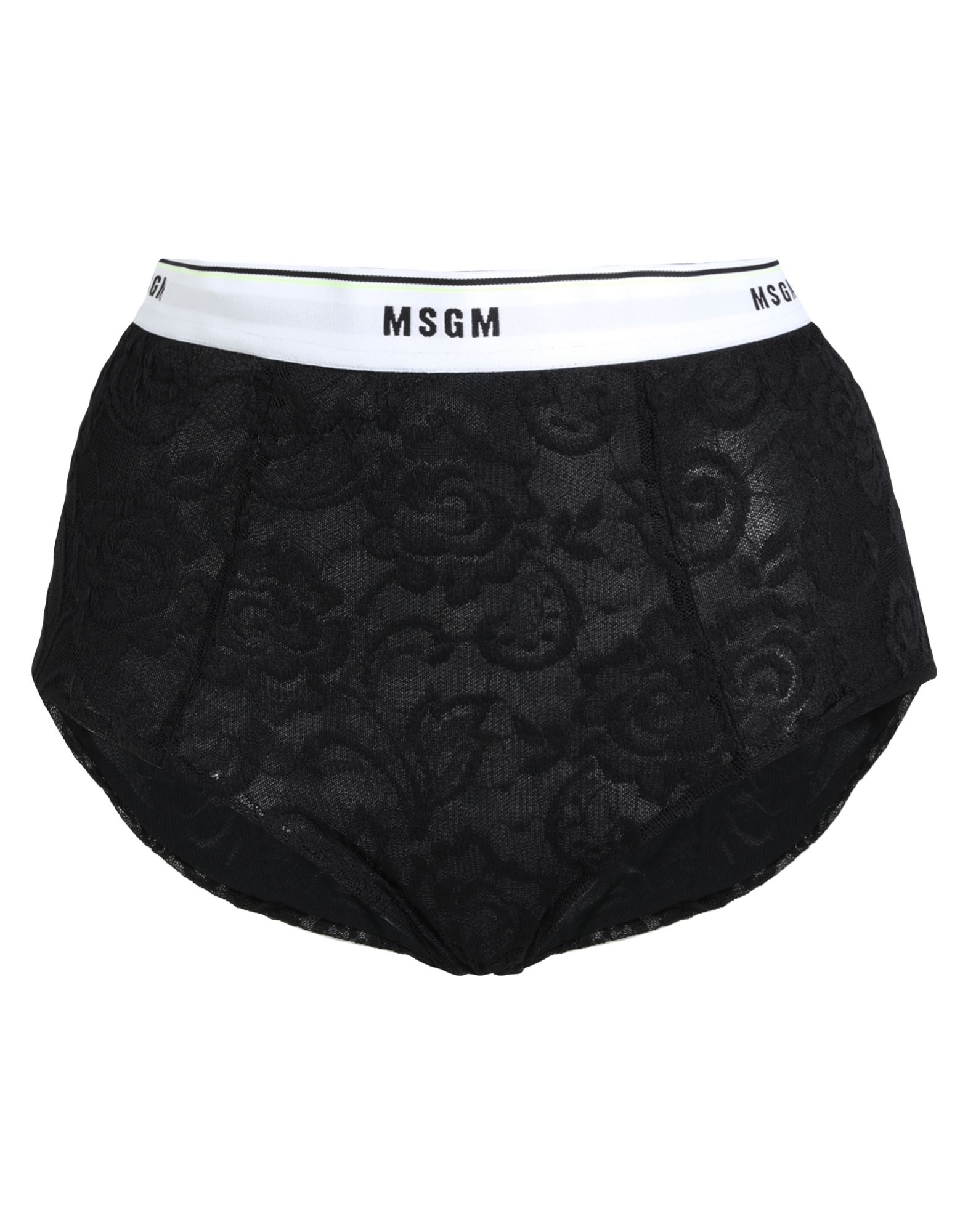 MSGM Slip Damen Schwarz von MSGM