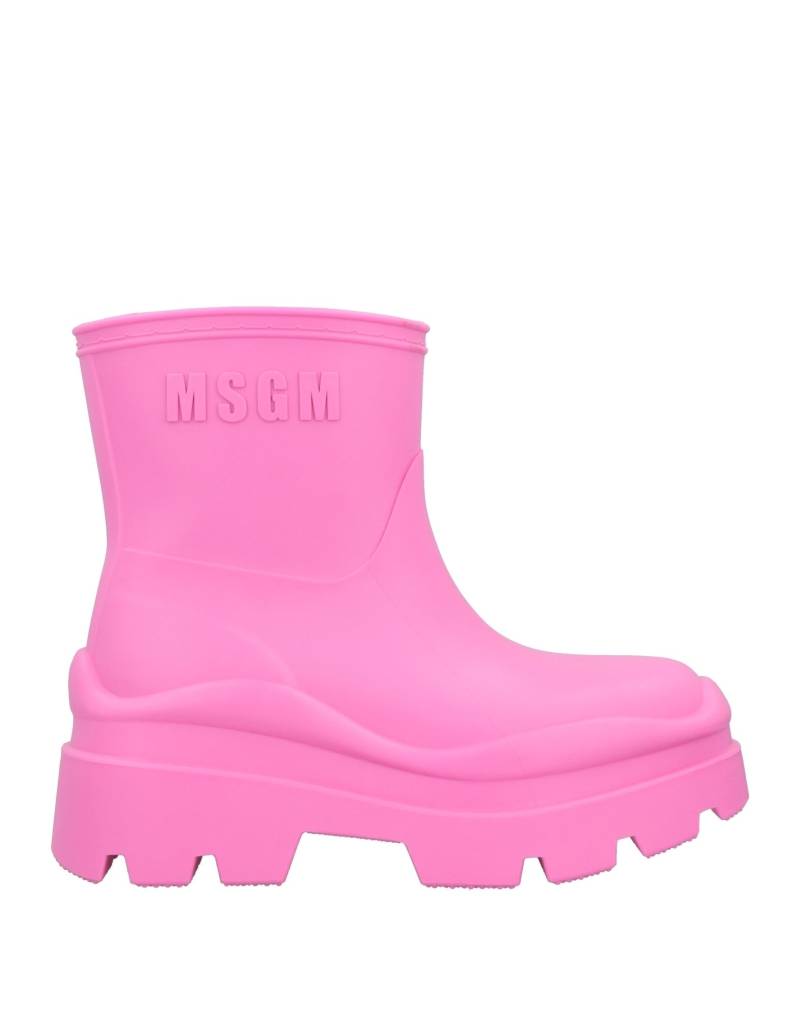 MSGM Stiefelette Damen Fuchsia von MSGM