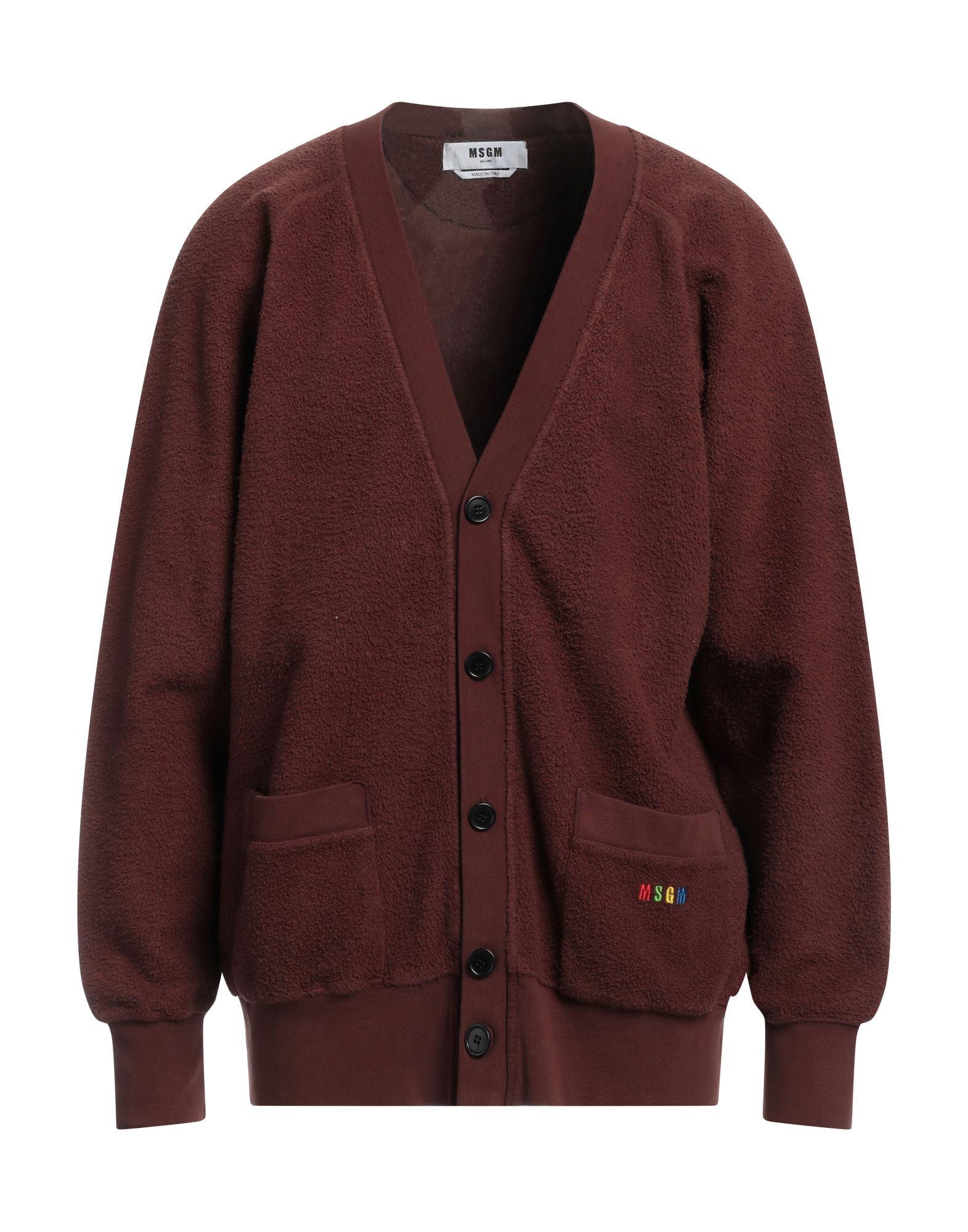 MSGM Strickjacke Herren Schokobraun MSGM Strickjacke Herren Schokobraun von MSGM