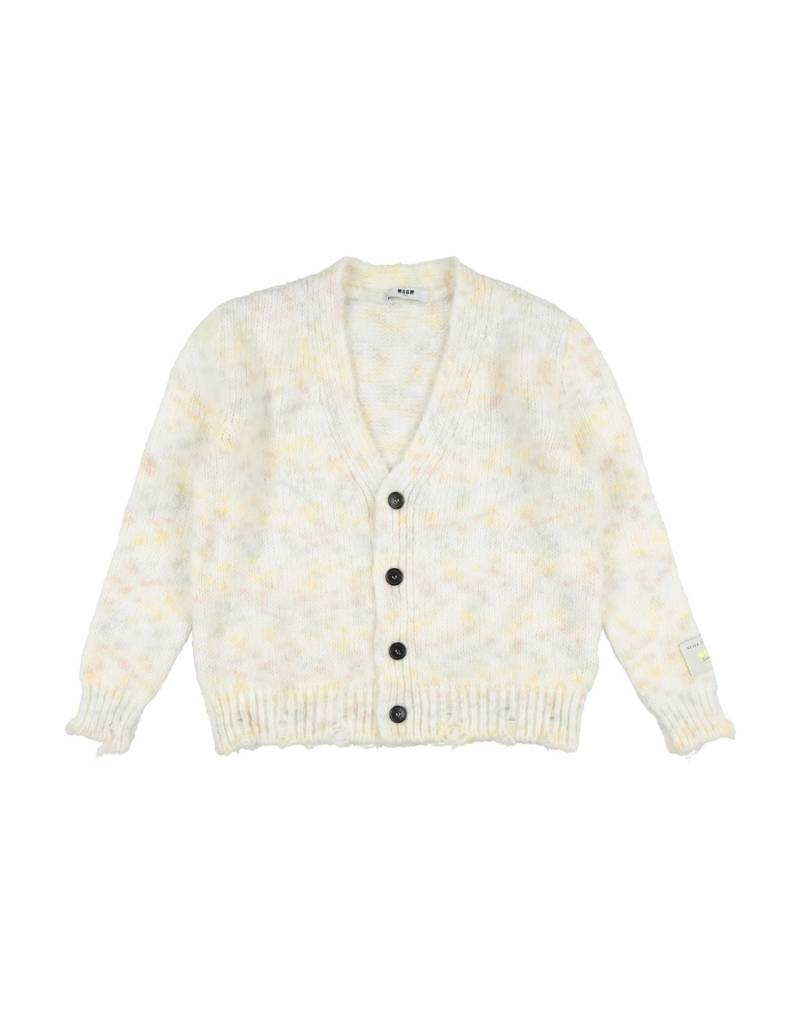 MSGM Strickjacke Kinder Weiß von MSGM