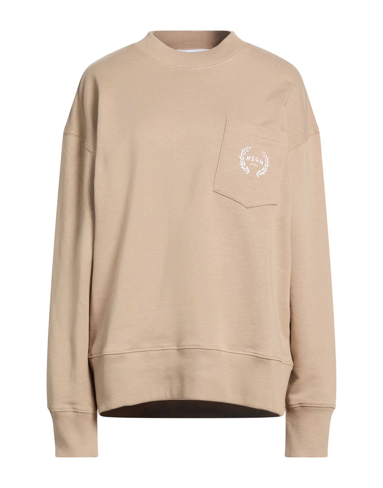 MSGM Sweatshirt Damen Beige von MSGM