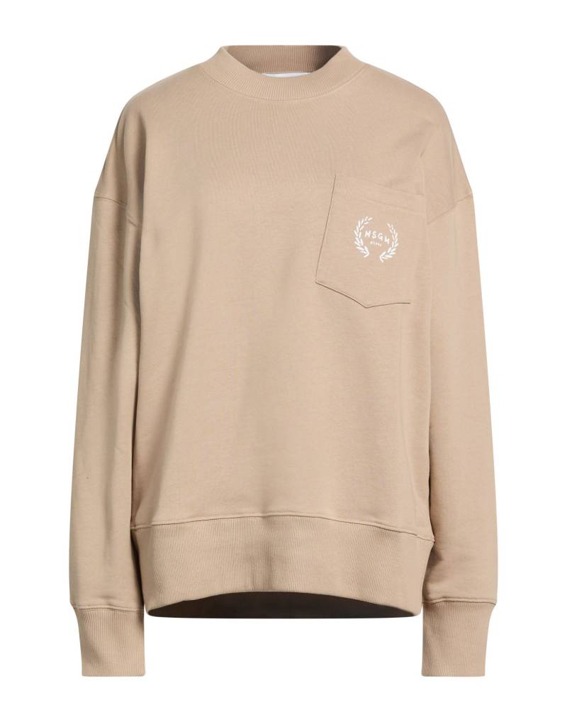 MSGM Sweatshirt Damen Beige von MSGM
