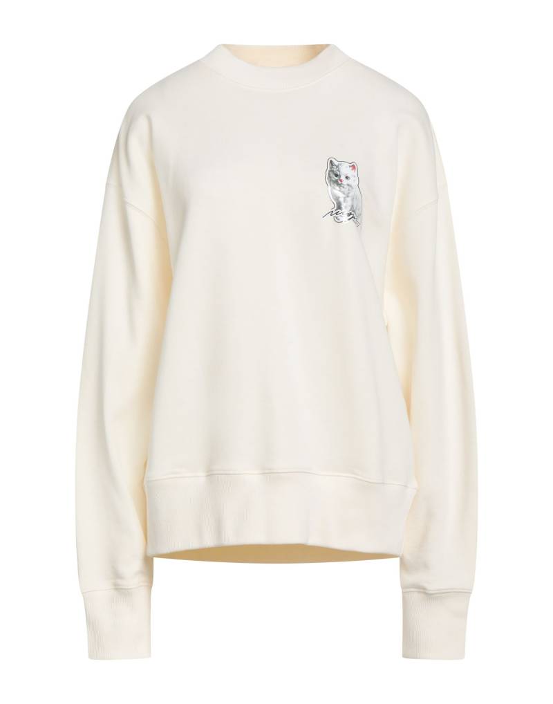 MSGM Sweatshirt Damen Cremeweiß von MSGM