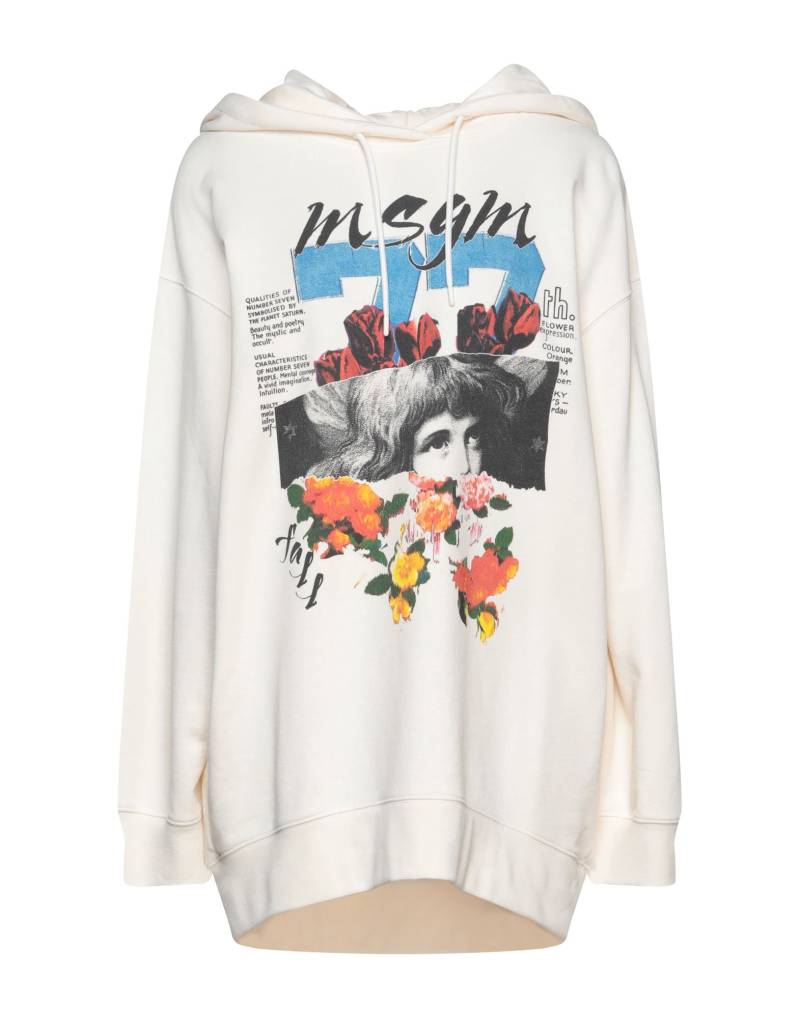 MSGM Sweatshirt Damen Elfenbein von MSGM