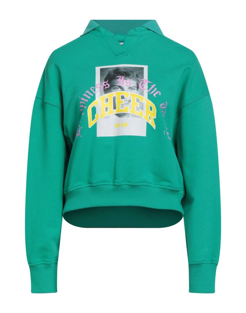MSGM Sweatshirt Damen Grün von MSGM