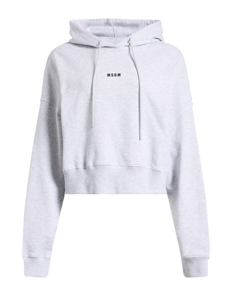 MSGM Sweatshirt Damen Hellgrau von MSGM