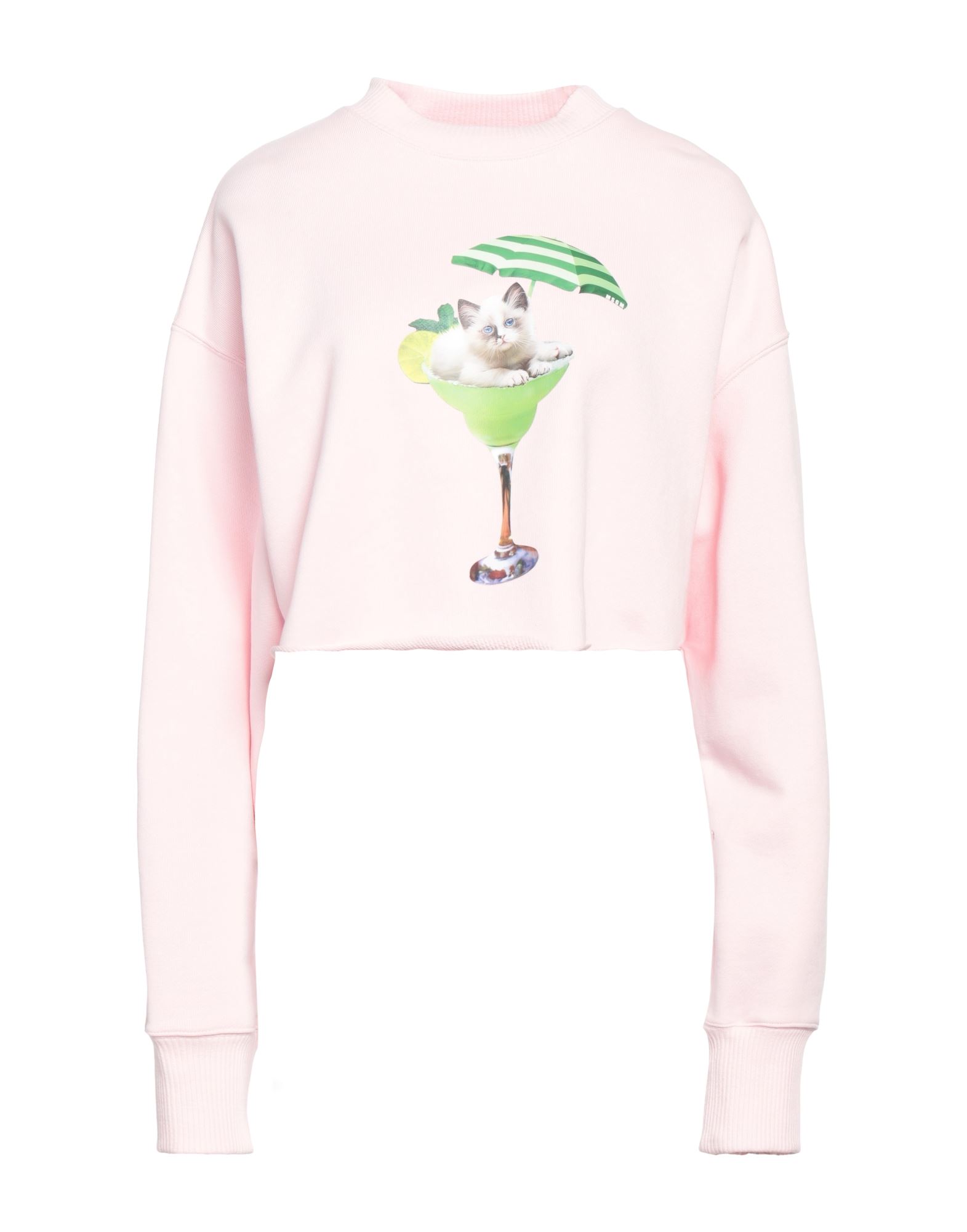 MSGM Sweatshirt Damen Hellrosa von MSGM