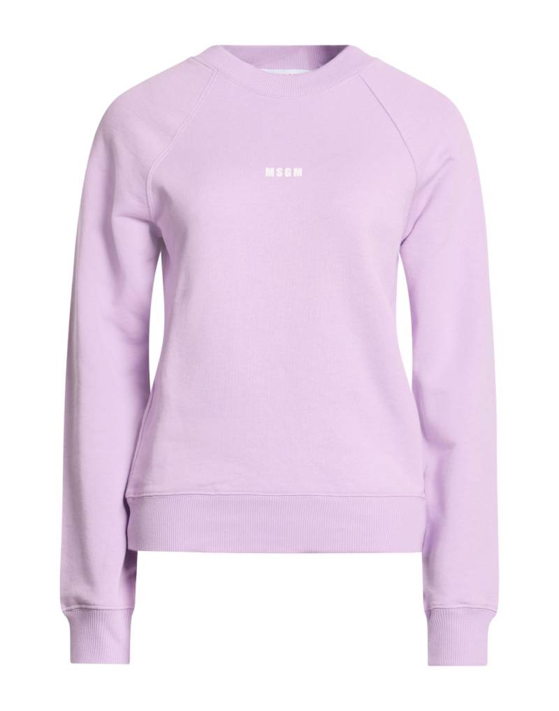 MSGM Sweatshirt Damen Lila von MSGM