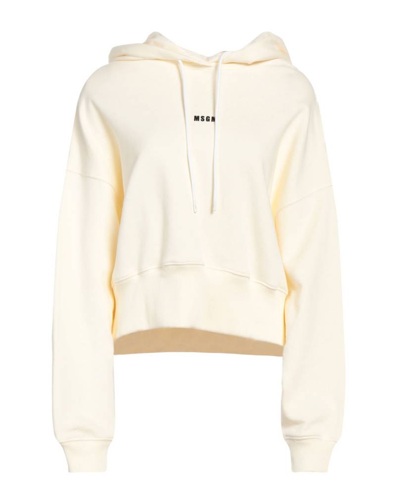 MSGM Sweatshirt Damen Pastellgelb von MSGM