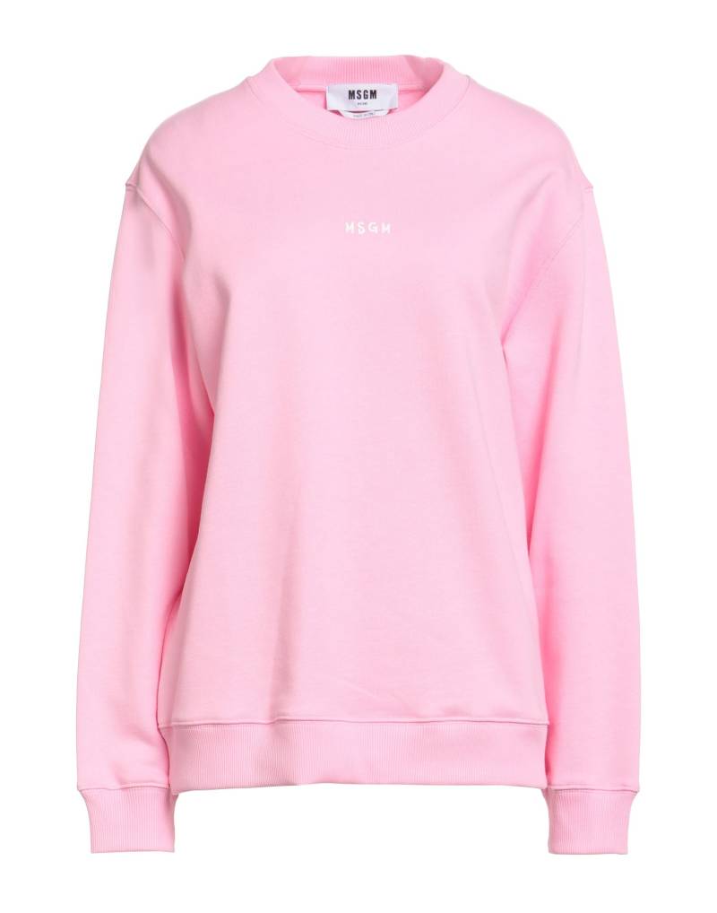 MSGM Sweatshirt Damen Rosa von MSGM