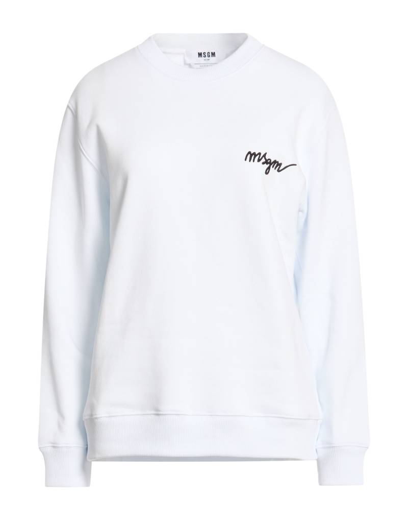 MSGM Sweatshirt Damen Weiß von MSGM